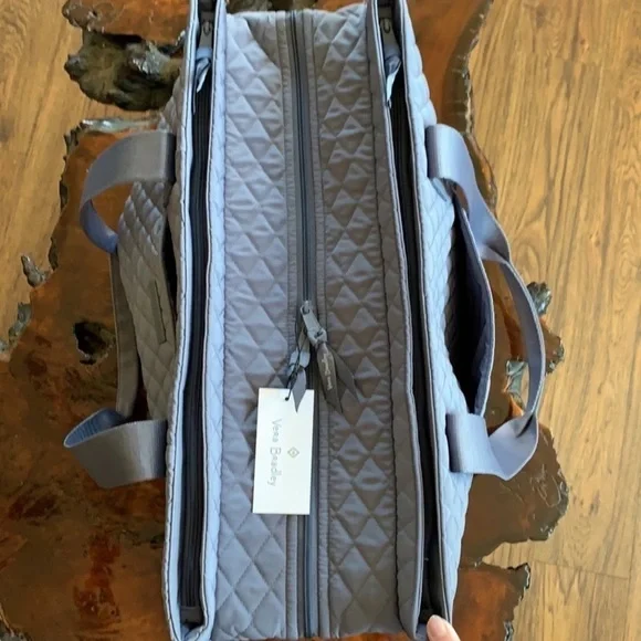 Triple Compartment Travel Bag - Carbon Grey - Picture 3 of 9